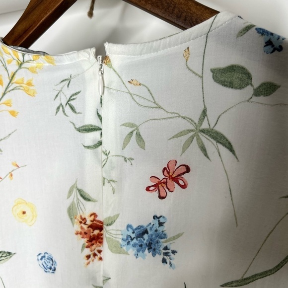 Rare LCW Modest Long Sleeve Ruffled Bottom Long Dress - Picture 12 of 15